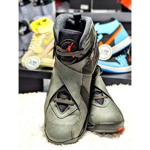 Nike Air Jordan 8 VIII Retro Take Flight Sequoia Green Black 305381-305 Size 13